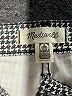 Madewell Houndstooth Gray Casual Pants Size 27 waist - photo 7