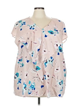 Lane Bryant Short Sleeve Blouse