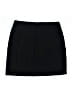 Rafaella Solid Black Casual Skirt Size M - photo 2