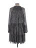 CeCe Silver Casual Dress Size S - photo 2
