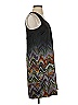 Calypso St. Barth 100% Polyester Chevron-herringbone Black Casual Dress Size XS - photo 4