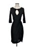 PaperDoll 100% Polyester Solid Black Cocktail Dress Size S - photo 1