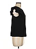 CeCe Black Short Sleeve Top Size S - photo 4