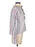 J.Crew Stripes Silver Long Sleeve Blouse Size S - photo 4