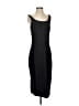 FLX Solid Black Casual Dress Size S - photo 1
