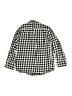 Crewcuts Checkered-gingham Black Long Sleeve Button-Down Shirt Size 3 - photo 2