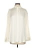 Express 100% Polyester Ivory Long Sleeve Blouse Size XS - photo 1