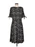 Talbots Polka Dots Black Casual Dress Size M - photo 2