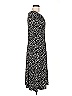 Talbots Polka Dots Black Casual Dress Size M - photo 4