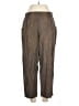 Cameo 100% Linen Brown Linen Pants Size L - photo 1