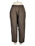 Cameo 100% Linen Brown Linen Pants Size L - photo 2