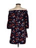 MICHAEL Michael Kors Blue 3/4 Sleeve Blouse Size XS - photo 2