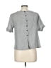 Mod Ref Gray Short Sleeve Top Size L - photo 2