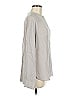 Vince. Gray Long Sleeve Silk Top Size 8 - photo 4