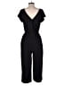 24/7 Maurices Solid Black Jumpsuit Size S - photo 2