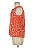Lila Rose 100% Polyester Orange Sleeveless Blouse Size XS - photo 5