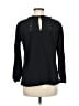 Assorted Brands 100% Cotton Black Long Sleeve Blouse Size 8 - photo 2