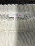 Better be 100% Acrylic Stripes Ivory Pullover Sweater Size Sm - Med - photo 7