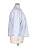 IZOD 100% Cotton Blue 3/4 Sleeve Button-Down Shirt Size XXL - photo 4