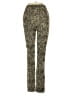 Zara Animal Print Green Casual Pants Size 2 - photo 2