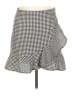 Assorted Brands Houndstooth Gray Casual Skirt Size L - photo 1