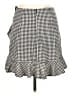 Assorted Brands Houndstooth Gray Casual Skirt Size L - photo 2