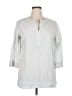 Liz Claiborne White 3/4 Sleeve Blouse Size XL - photo 1