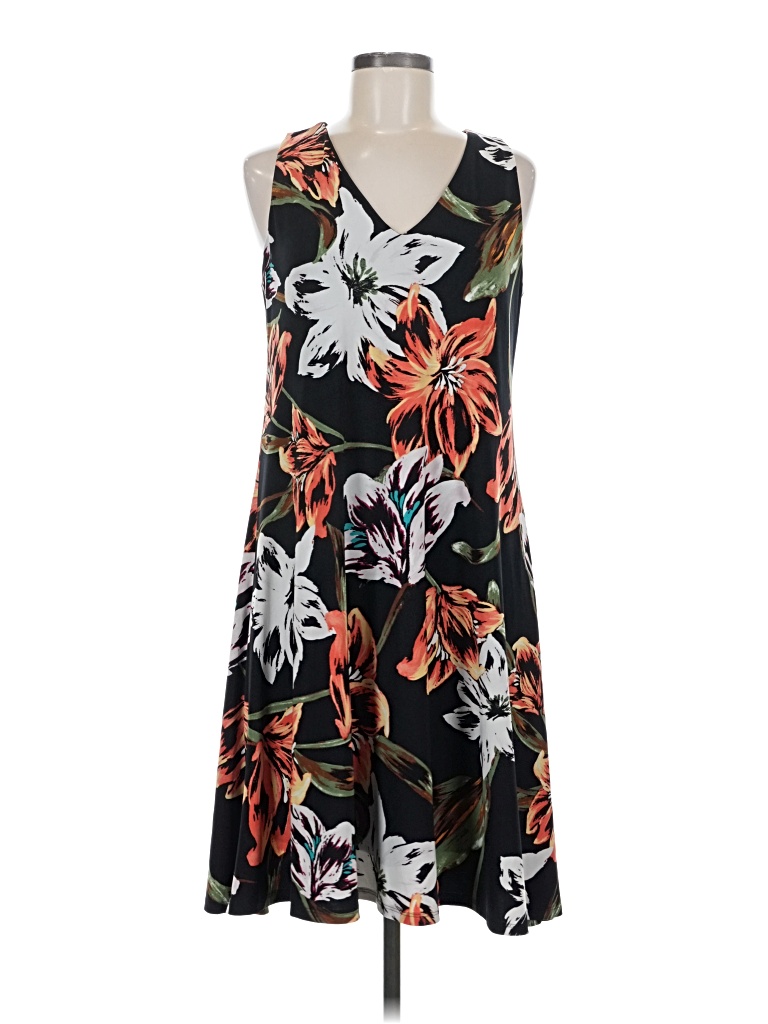 Pre-owned Anne Klein Casual Dress In Black