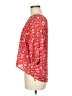 Papermoon 100% Polyester Red 3/4 Sleeve Blouse Size M (petite) - photo 5