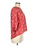 Papermoon 100% Polyester Red 3/4 Sleeve Blouse Size M (petite) - photo 4