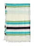 Unbranded Stripes Teal Scarf One size - photo 2
