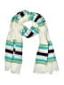 Unbranded Stripes Teal Scarf One size - photo 1