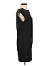 Zara Basic Solid Black Casual Dress Size L - photo 4