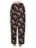 Club Monaco Floral Black Casual Pants Size 10 - photo 1