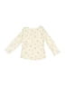 Cloud Island 100% Cotton Ivory Long Sleeve Top Size 0-3 mo - photo 2