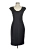 L.K. Bennett 100% Wool Solid Black Cocktail Dress Size 4 - photo 1