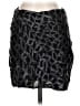 MNG Animal Print Black Casual Skirt Size S - photo 1