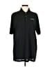 Nike 100% Polyester Black Short Sleeve Polo Size L - photo 1