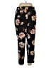 One By Chapter One Floral Black Casual Pants Size L - photo 1