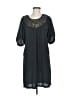 BCBGMAXAZRIA 100% Polyester Gray Black Casual Dress Size M - photo 1
