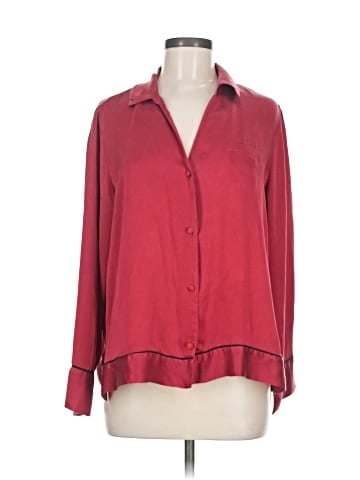 Josie Natori Long Sleeve Blouse (view 1)