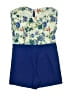 SABORA Color Block Blue Romper Size L - photo 2