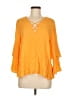 Assorted Brands Orange 3/4 Sleeve Blouse Size EU 40 / US 10 - photo 1