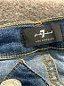 7 For All Mankind Hearts Blue Jeans Size 26 waist - photo 3