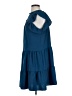 Newbury Kustom 100% Polyester Solid Blue Casual Dress Size S - photo 5