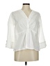 Reistor White 3/4 Sleeve Blouse Size M - photo 1