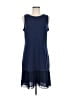 MICHAEL Michael Kors Blue Casual Dress Size M - photo 1