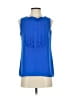 Banana Republic 100% Polyester Blue Sleeveless Blouse Size XS - photo 1