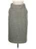 Banana Republic Tweed Gray Wool Skirt Size 8 - photo 1