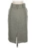 Banana Republic Tweed Gray Wool Skirt Size 8 - photo 2